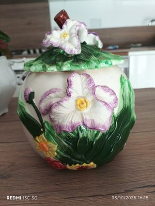 Barattolo Biscottiera Ceramica