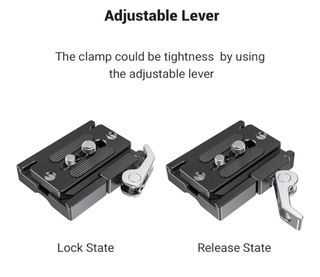 SmallRig Placa y Abrazadera Liberación Rápida