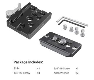 SmallRig Placa y Abrazadera Liberación Rápida