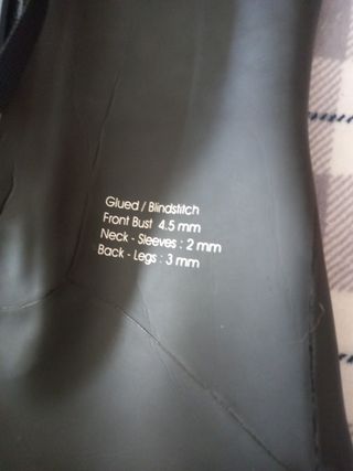Traje Neopreno Triatlón Talla S
