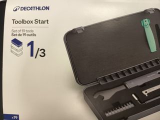 CAJA HERRAMIENTAS BICICLETA TOOLBOX START 19PCS