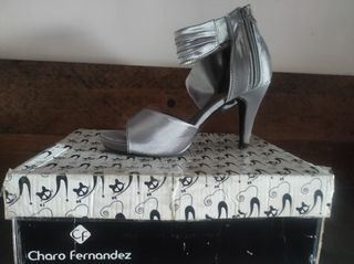 Zapato Charo Fernandez Tacon Fiesta Plataforma Tal