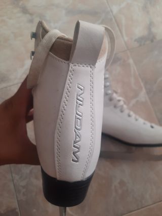 Patines de cuero para patinaje artístico T 37