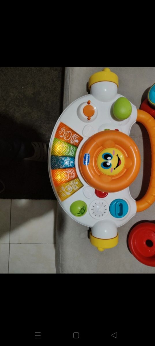 Chicco Deambulatore Gioco Piano Rosso
