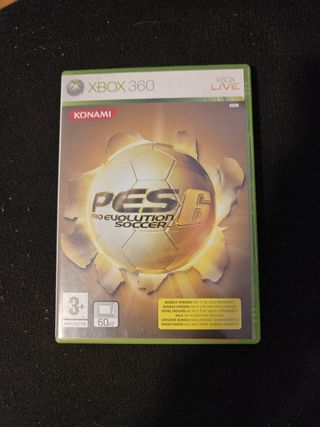 PES 6 Xbox 360 Konami