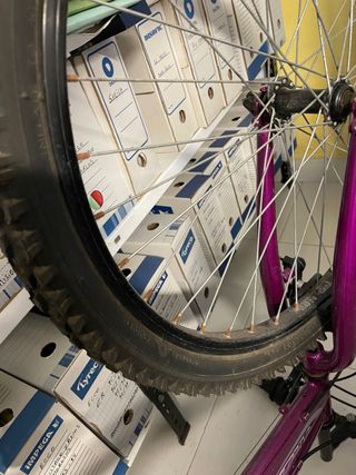 Bicicleta Morada Adolescente