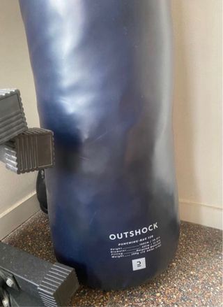 Saco de boxeo Outshock azul