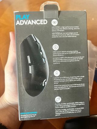 Ratón Logitech G304 Lightspeed Negro/Gris