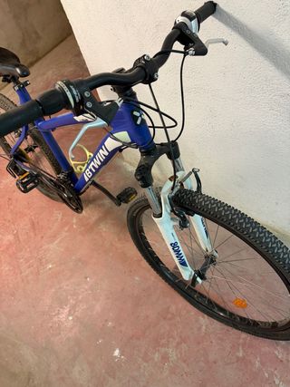 Bicicleta BTWIN Azul