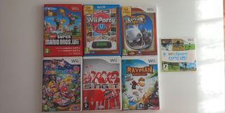 Pack 7 Juegos Wii/Wii U Nintendo