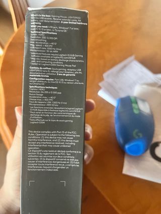 Ratón Logitech G304 Lightspeed Azul