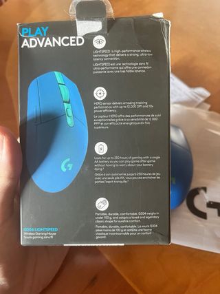 Ratón Logitech G304 Lightspeed Azul