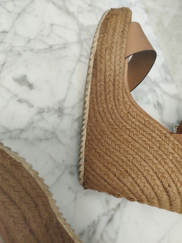 Sandalias cuña Stradivarius Talla 39