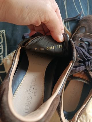 Zapatillas Louis Vuitton Marrones y Beige