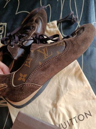 Zapatillas Louis Vuitton Marrones y Beige