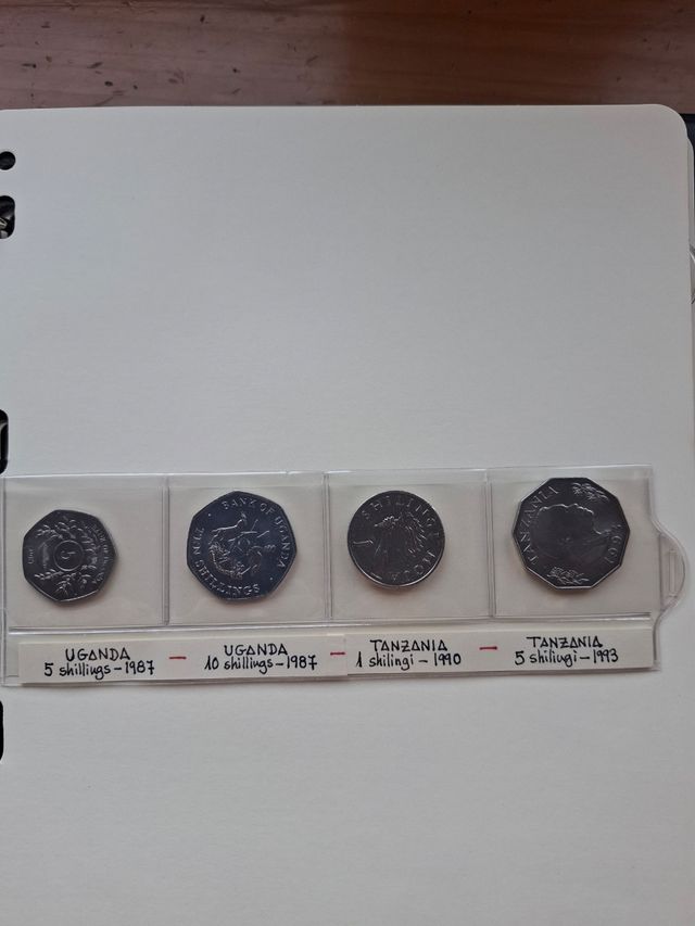 16 Monedas África  Cental, Sudán,Etiopía, Congo,