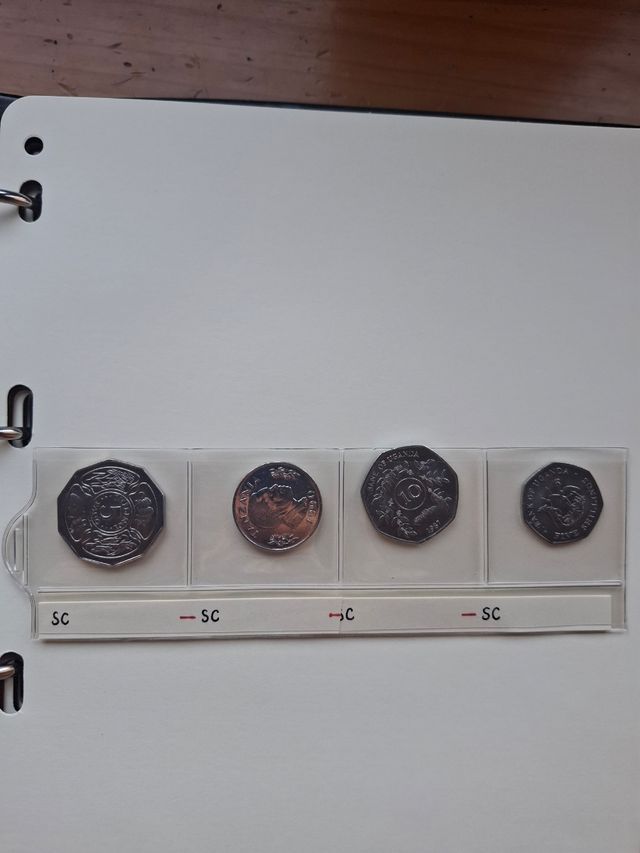 16 Monedas África  Cental, Sudán,Etiopía, Congo,