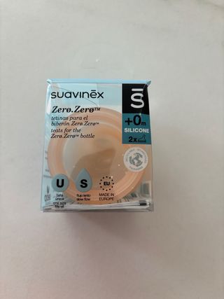 Tetinas Suavinex Zero.Zero Silicona 0m S