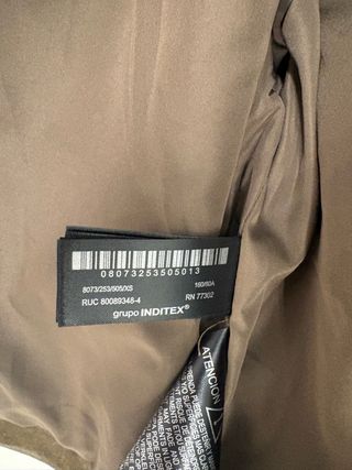 Zara Fur Leather 100% Bomber Jacket – Khaki TikTok