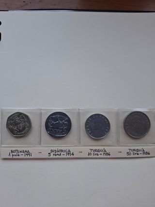 16 monedas Tanzania, Angola, Zambia,Madagascar, Tu