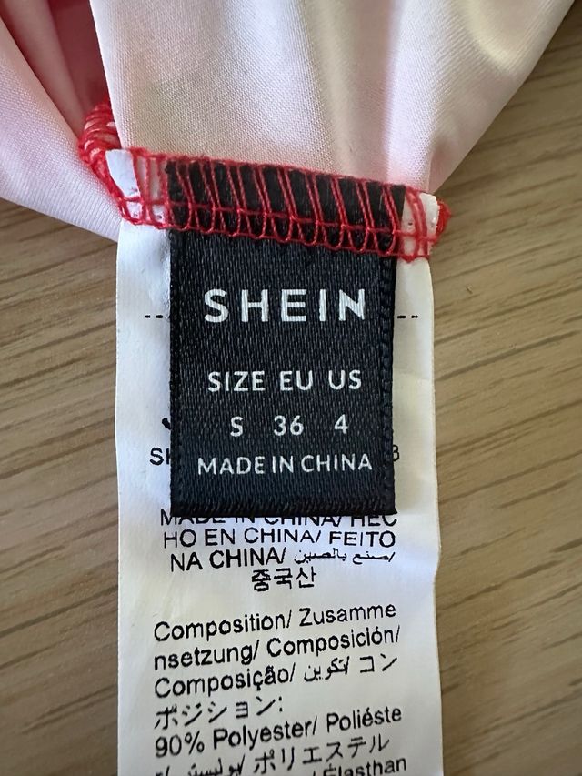 Top playero Shein floral