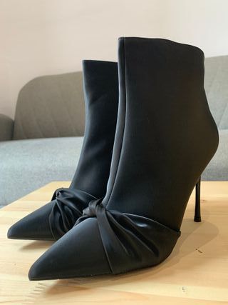 Botas negras tacón alto ‒ talla 40 ‒ nuevas