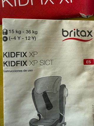Silla Coche Britax Römer Kidfix