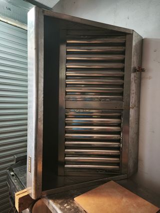 Plancha Repagas Cromo Duro con Mampara