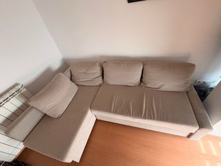 Sofá Cama Esquinero IKEA FRIHETEN Beige