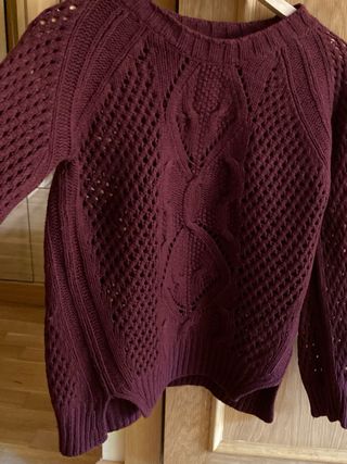 Jersey Massimo Dutti Lana Angora Cachemira 