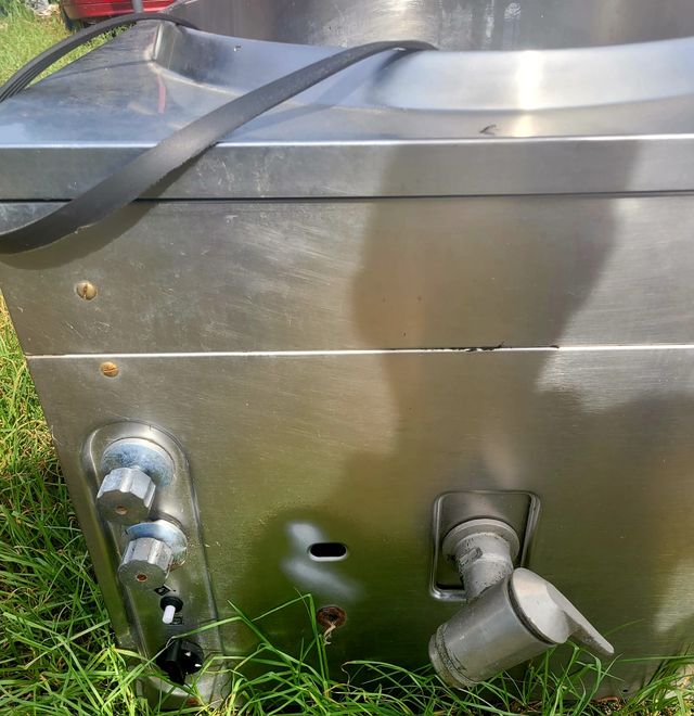 Olla Hostelería 150L Acero Inoxidable.