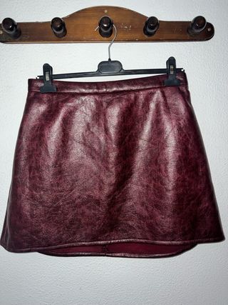 Falda Suiteblanco Talla 42 Roja
