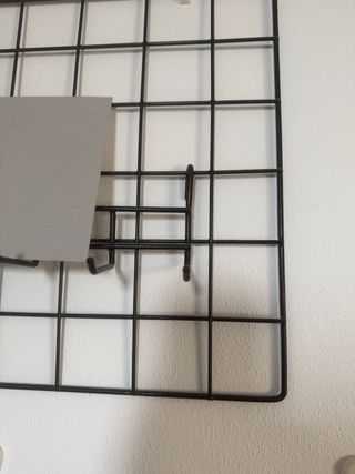 Organizer da parete in metallo e plastica