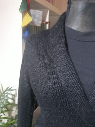 Jersey de lana negro