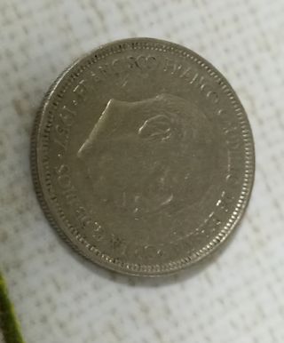 Moneda 5 Pesetas 1947 Francisco Franco