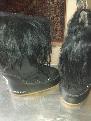 Botas de Nieve Moon Boot Negras