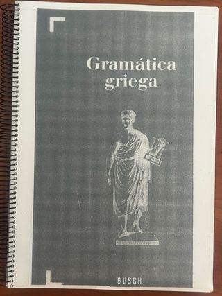 Gramática Griega - Libro Bosch