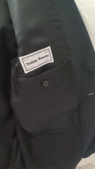 Traje de chaqueta caballero negro