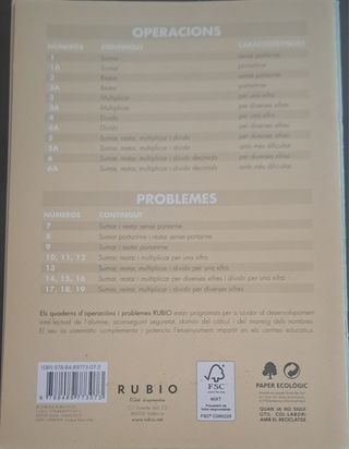 RUBIO LOT LLIBRES (català)