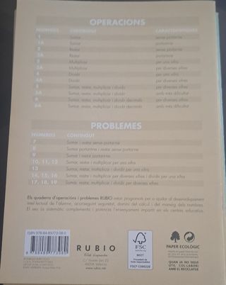 RUBIO LOT LLIBRES (català)