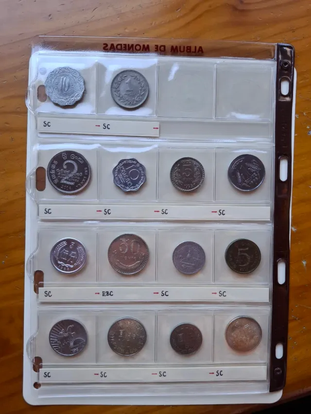 14 Monedas Pakistán, India, Mongolia, Nepal,China