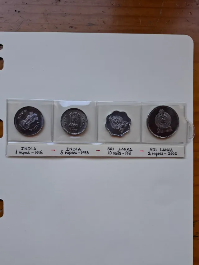 14 Monedas Pakistán, India, Mongolia, Nepal,China