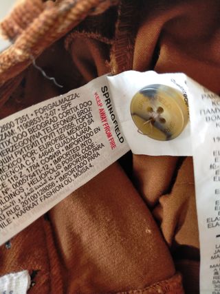 Pantalones de campana Springfield XS