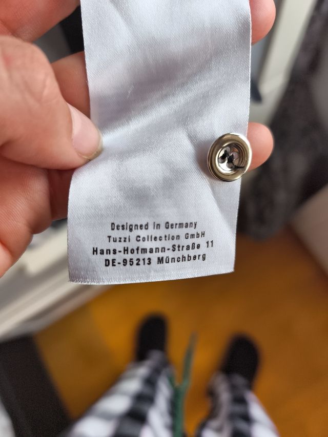 Camisa Rayas Blanco y Negro