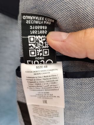 Giacca Liu Jo uomo colore azzurro