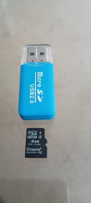 4 Adaptadores tarjeta microSD a USB