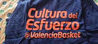 CamisetaAlgodón tirantes del Valencia Basket 