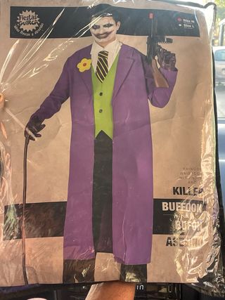 Disfraz Joker Adulto Talla M Fiestas Guirca
