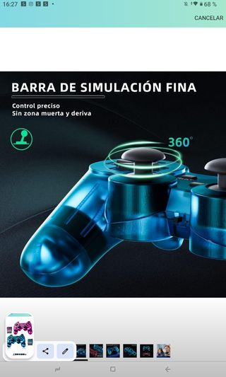 Mandos Retro Transparentes Nuevos