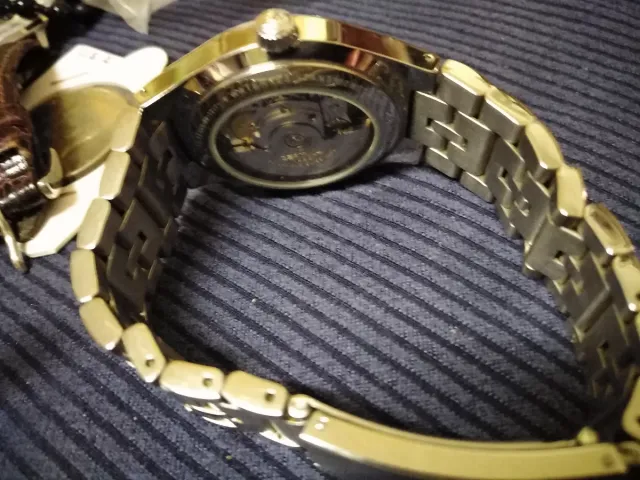 Certina Automático Oro/Plata